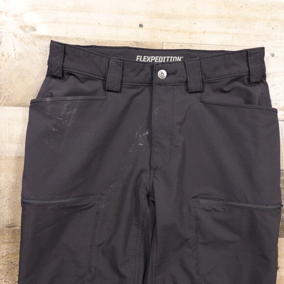 Duluth Trading Flexpedition Cargo Pants Men’s 32x32 Black Utility Workwear - Picture 2 of 15